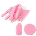 Facial Sponge Compressed,60 Pcs PVA Professional Makeup Removal Wash Round Face Sponges Spa Pads Exfoliating Cleansing for Women,Pink
