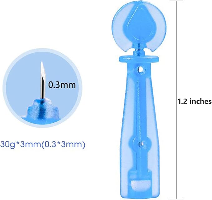 50 Pack Disposable Blackhead Remover Tools, 50 Count Professional Acne & Blemish Extractor Set for Whitehead, Comedone, Pimple Removal – Salon & Home Use
