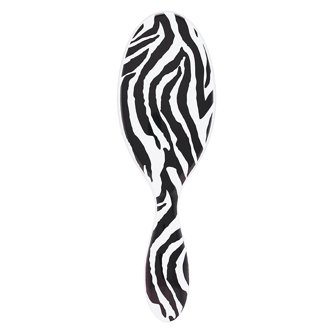 Wet Brush Original Detangler Brush - Zebra, Safari - All Hair Types - Ultra-Soft Bristles Glide Through Tangles with Ease - Pain-Free Comb for Men, Women, Boys & Girls (Pack of 2)