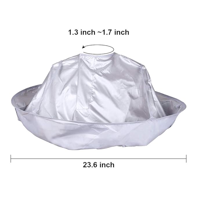 Professional Hair Cutting Cape Foldable Hair Cutting Cloak Umbrella for Salon Barber Adult Special Hair Styling Accessory
