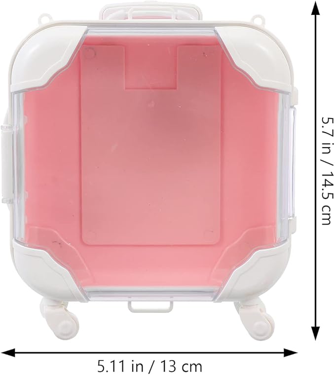 LIFKOME Creative Eyelash Storage Box Travel Case Compact Organizer for False Eyelashes Suitable for Travel and Daily Use