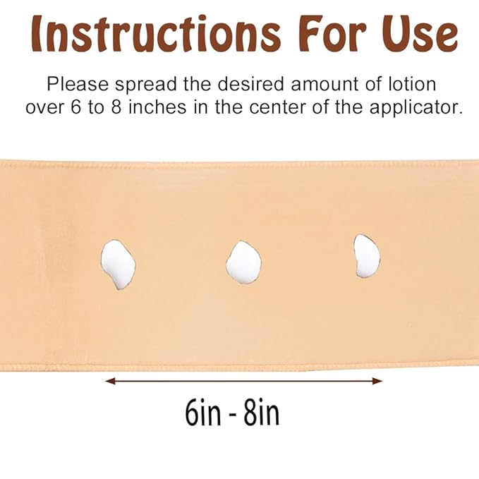Self Tanner Back Applicator - Back Tanning Applicator for Easy Self Tan Back Applicator Application, Back Applicator for Self Tanning, Lotion, Cream & Moisturizer for Smooth Coverage