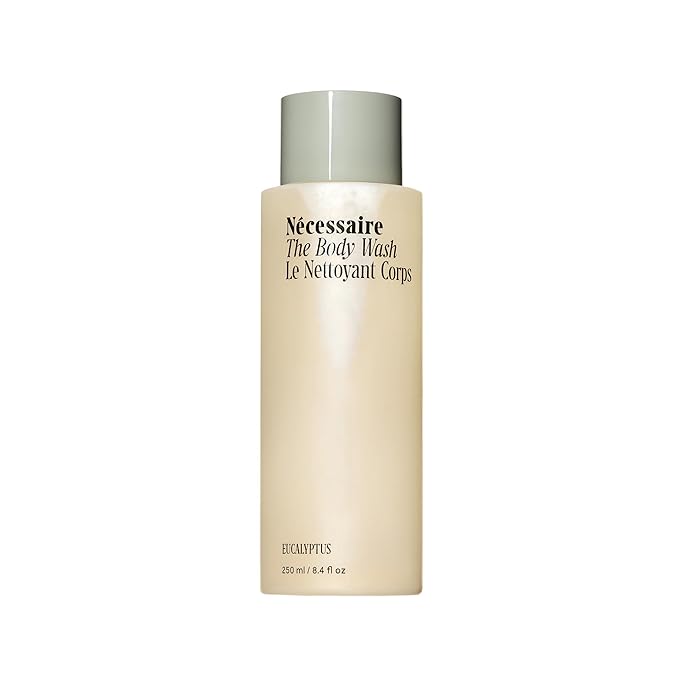 Nécessaire The Body Wash Eucalyptus — Multi-Oil Shower Gel Body Wash for Women + Men. Non-Comedogenic + Hypoallergenic for Sensitive Skin with Niacinamide. 8.4 fl oz.