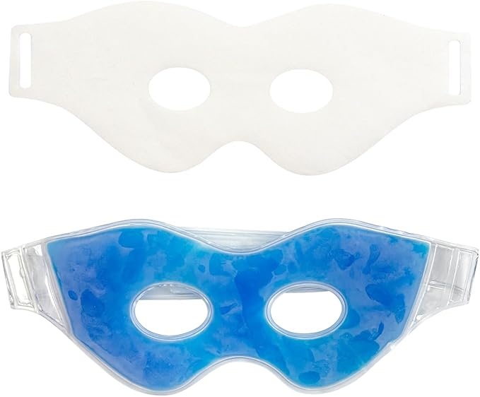 Disposable Non-Woven Eye Mask Sleeves - 2 Pack & 50 Pack | Variant Offer: Buy Blue Gel Eye Mask = 2 Gel Masks + 2 Sleeves | Soft Non-Woven Fabric, Universal Fit for Our Hot Cold Therapy Masks