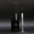 Forte Series Beard and Hairline Shaper, Smudge-Resistant Wax, Precision Brush, Sleek Travel Packaging (Black)