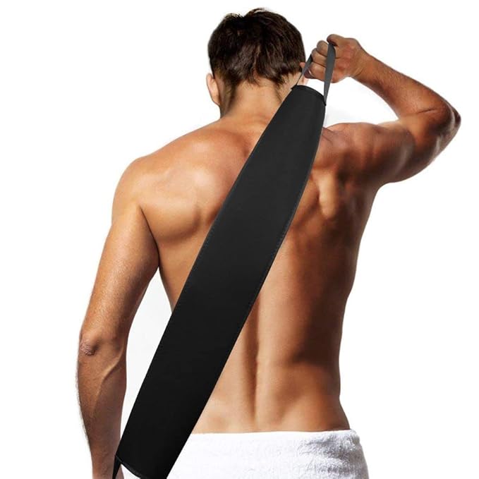 Double-Side Used Self Tanner Back Applicator, Non-Absorbent Lotion Applicator for Back Streak-Free Natural Back Tanning Applicator for Self-Tanning Lotion, Mousse, Cream