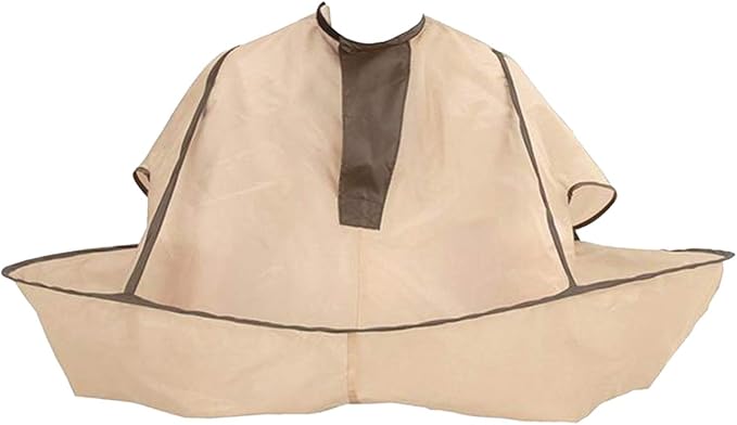Barber Cloak,Hair Cutting Cloak Umbrella Cape Salon Barber Hairdressing Gown for Adult
