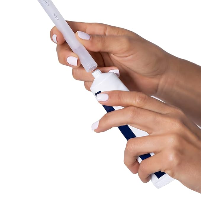 Seroflora Disposable Vaginal Cream Applicators - Fits Premarin, Estrace, Preseed and Most OTC Gels, Lubricants, and Creams - Threaded End, Comfort Tip, and Dosage Markings (30 Pack) Made in USA.