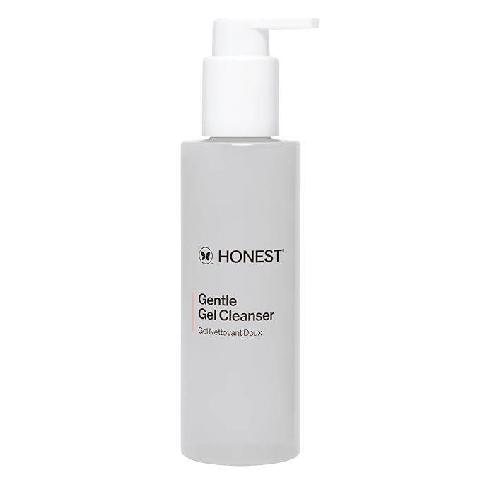 Honest Beauty Gentle Gel Daily Face Cleanser, Calms, Refreshes, Hydrates, Vegan Safe for Sensitive Skin, 5 fl oz