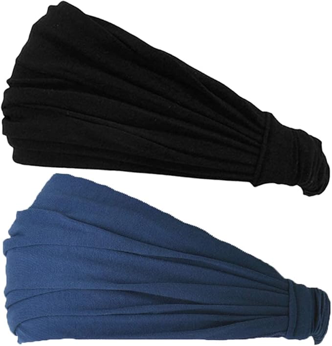CHARM Headband for Men, Japanese Style Bandana Head Bands for Women and Men, Stretch Hair Band for Sports & Daily Wear by Casualbox