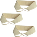 3pcs Exfoliating Bath Scrubber Strap for Skin Cleaning and Back Massage for Deep Cleansing and Exfoliation Shower Gentle Skin Types