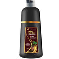 Instant Chestnut Hair Dye Shampoo for Women Men, Hair Coloring Shampoo for Gray Hair, 500ml Herbal Ingredients 3 in 1 Maroon Hair Dye - 100% Gray Coverage Coloring in Minutes 16.9 Fl Oz