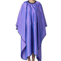 Barber Cape, Professional Hair Salon Cape with Adjustable Metal Clip, Shampoo Hair Cutting Cape for Barbers and Stylists - 55 x 63 inches (Purple)
