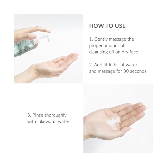 Dr.Althea Gentle Pore Cleansing Oil | Hydrating Make Up Cleanser with Light, Non-Greasy Finish | Watery & Lightweight Texture | Korean Skincare | 5.07 fl oz