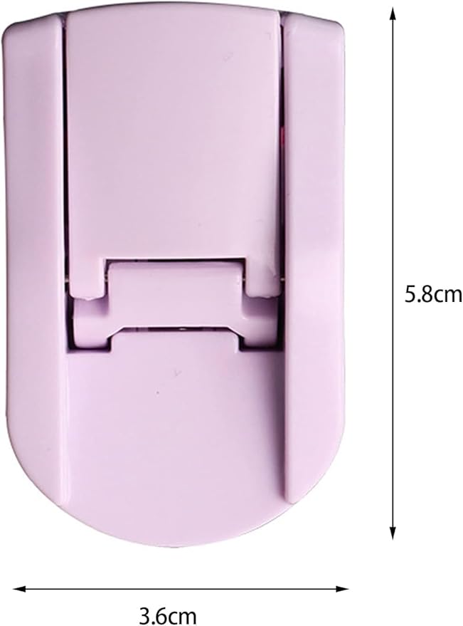 Pink Eyelash Curler with Soft Gentle Lash Pad,Lash Curler with Silicone Pad,Get Perfect Curl in 5 Seconds,Portable Travel Eyelash Curler Best Gifts for Women Makeup Tool Eyelash Curlers Makeup Brushes