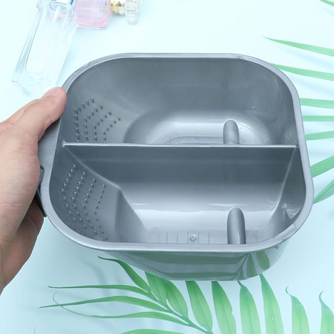 Hair Dye Mixing Bowls Double Set with Handle 6.81 Inch Hair Color Bowls for Salon and Home Use Coloring and Highlighting Tool