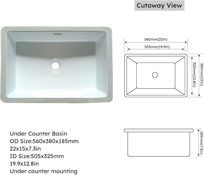 Montary 42" Bathroom Vanity with 43" Sintered Stone Carrara Gold Top, Modern Stylish MDF Bathroom Storage Cabinet, Vanity Set with 2 Doors and One Large Divided Drawer, White (Single Hole)
