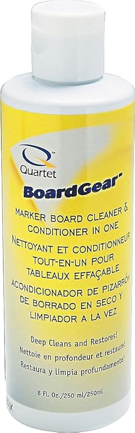 Quartet 551 Whiteboard Conditioner/Cleaner for Dry Erase Boards, 8 oz Bottle