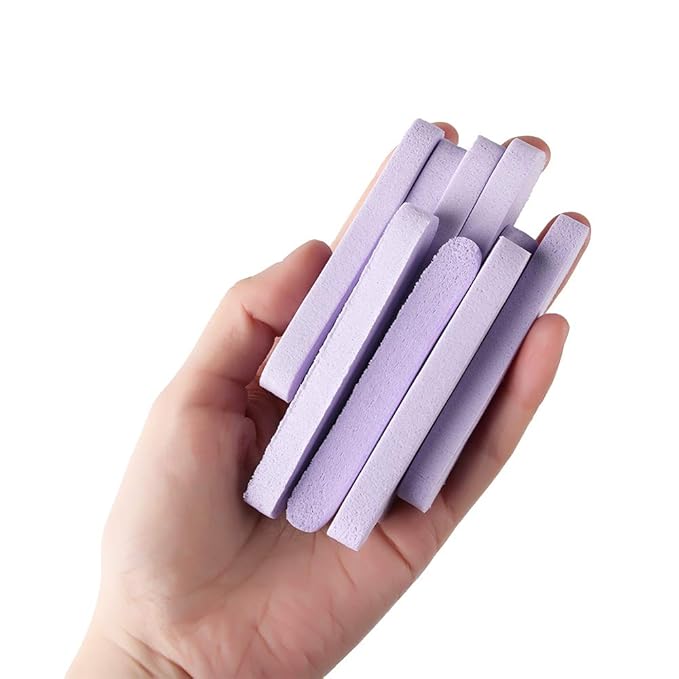 Facial Sponge Compressed,60 Pcs PVA Professional Makeup Removal Wash Round Face Sponges Spa Pads Exfoliating Cleansing for Women,Purple