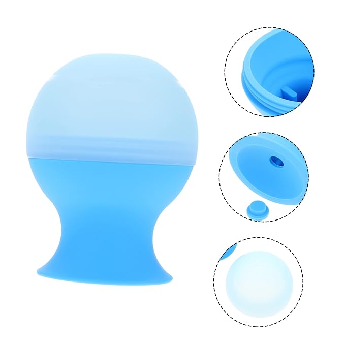Silicone Ice Face Roller for Skin Massage Compact Cooling Tool for Facial Care Ice Mold for Deep Tissue Relief and Improved Circulation for Home Travel Use