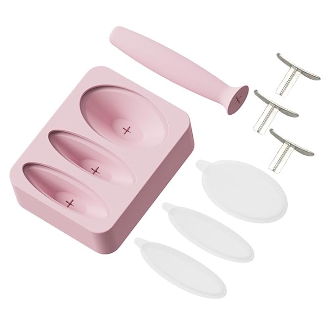 Women's Facial Ice Roller Can Tighten Skin, Relieve Headaches and Dizziness, and is A Physical Cooling Tool That Can Be Frozen and Reused.