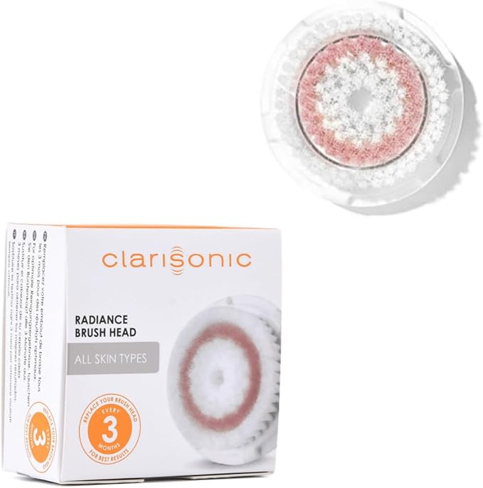 Clarisonic Facial Cleansing Device/Facial Cleansing Instrument Whitening Replace The Brush Head Suitable,mia,aria,por,Smart,fit (1 Count)