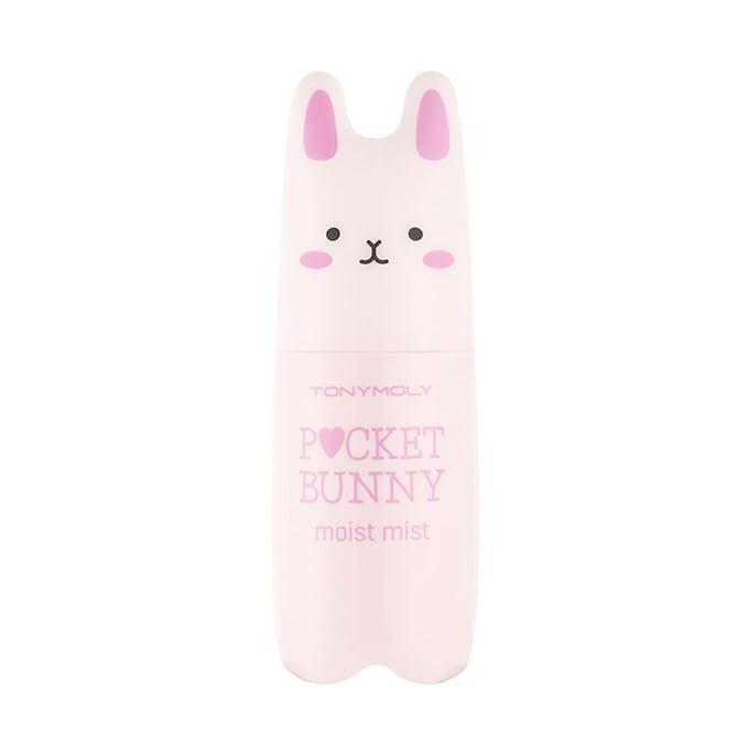 TONYMOLY Pocket Bunny Facial Mist - Hydrating Facial Spray for Moisture & Refreshment - Travel Size, Soothing Lightweight Skincare, K-Beauty Gift, Easter Basket Stuffer