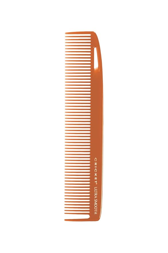 Cricket Ultra Smooth Hair Cutting and Styling Comb Set - Argan, Olive Oil, and Keratin Infused Combs - Frizz Control, Shine Enhancement, and Manageability