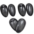 3Pairs Black Plastic Ear Protector Caps Water-proof Hairdressing Ear Covers Hair Dye Earmuffs Ear Caps Professional Salon Hair Coloring Tools DIY Accessories for Bathing Shower SPA