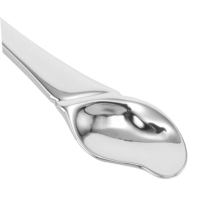 Metal Eye Cream Applicator Stick with Spatula Versatile Skincare Tool for Face Cream for Circulation and Relaxation Silver Color