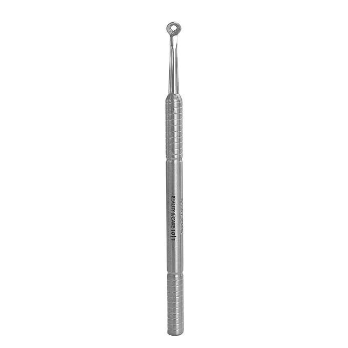STALEKS Beauty & Care Pimple Popper Tool Kit – Blackhead Remover Tools for Mechanical Cleansing – Pimple Extractor & Comedone Extractor in a 3Pc Stainless Steel Acne Tools Set