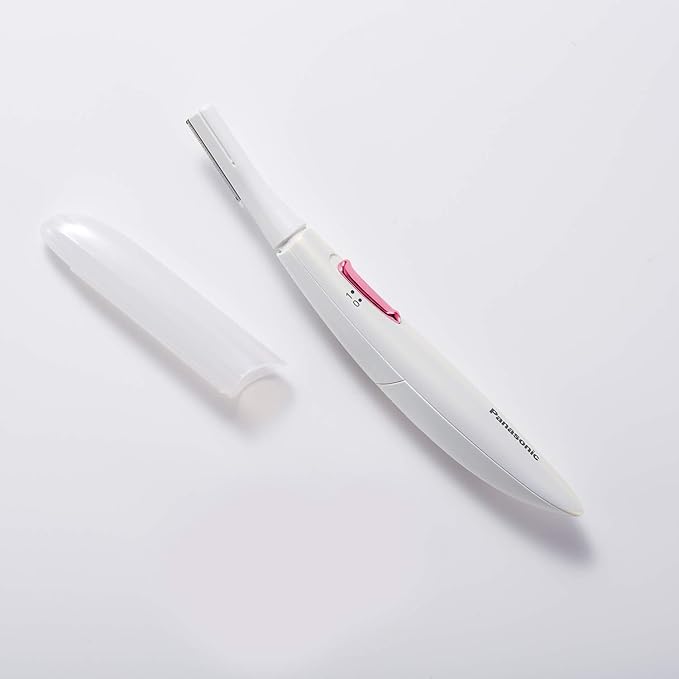 Panasonic Full Body Hair Removal for Women, Portable Sleek Design, Gentle for Bikini, Underarm, Legs Areas, Pink, 1 Count (Pack of 1)