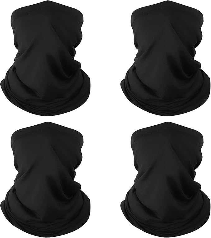 Neck Gaiter Bandana Face Mask: Sun Cooling Scarf Gator Cover Head for Men Women