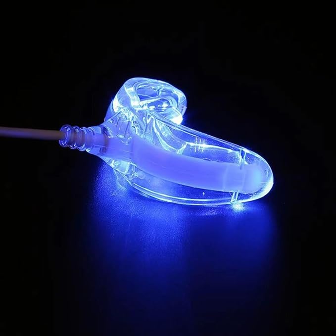 Gum Stimulator with Blue Light Therapy – Oral Care for Gum Health, Fresh Breath & Plaque Removal, Rechargeable & Portable, Gum Support for Healthy Smile