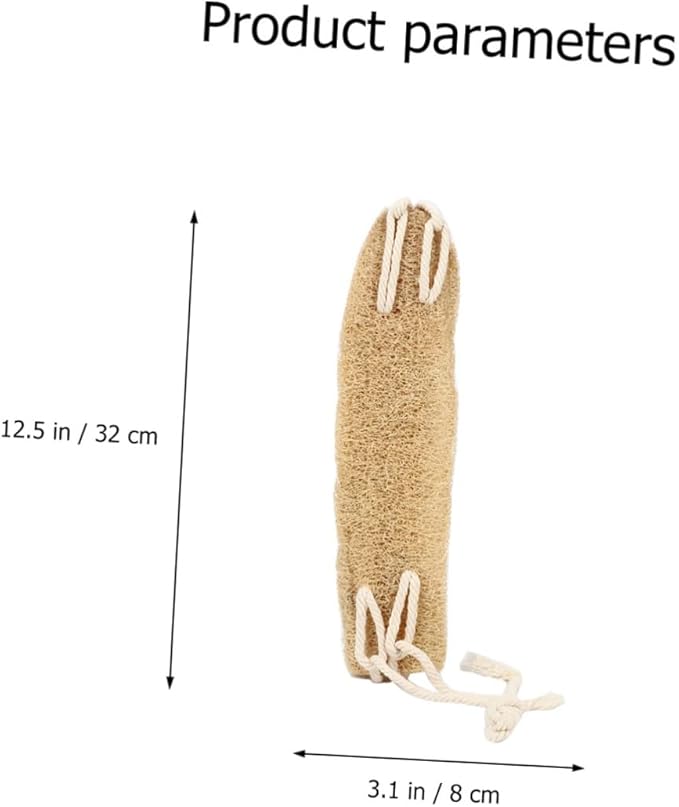 Back Scrubber Exfoliating Strap Comfortable Durable Shower Scrubber for Deep Cleaning Fast Drying Breathable Design for Body Care and Spa Use