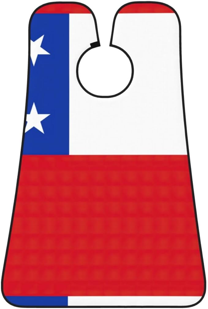 Flag Of Georgia Print Beard Bib Shaving Apron, Beard Hair Trimming Cape Gift For Dad