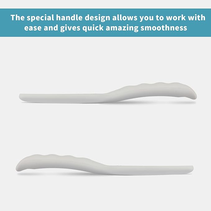 Fu Store Hard Skin Remover Foot File Foot Callus Remover, Durable Foot Scrubber, Dead Skin Remover, Pedicure Care Tool, Long Lasting Foot Buffer, Soft Smooth Feet (White)