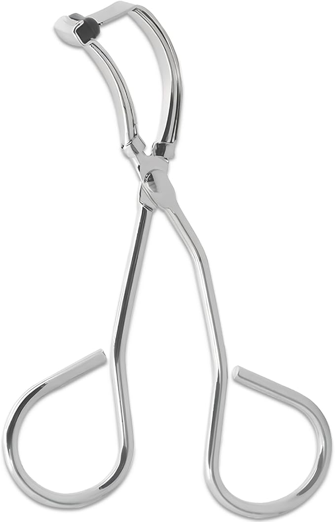Eyelash Curler,Lash Curler for Short Lashes,Comfort Grip， Just Dramatically Curled Eyelashes for a Lash Lift in Seconds (Silver)