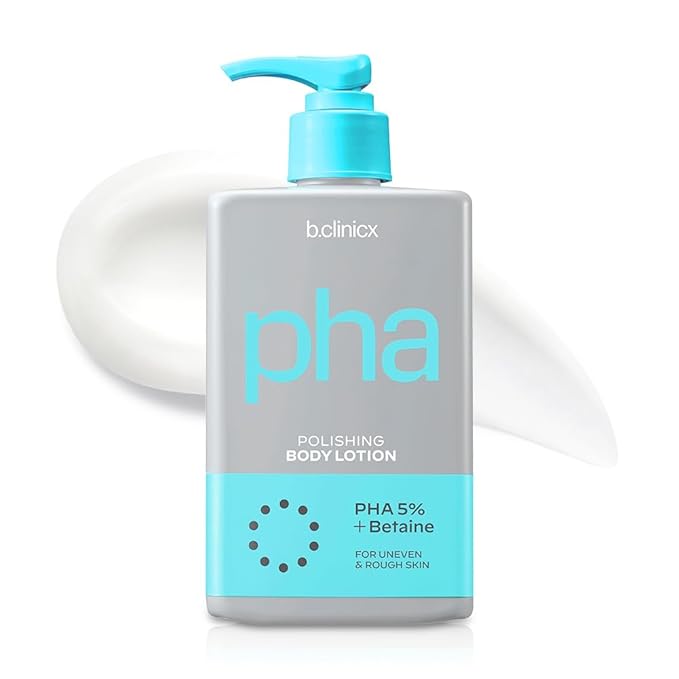 Skin Polishing Body Lotion (10.14 fl oz / 300ml) - Exfoliating Body Lotion With PHA 5%, Resurface Bumpy Skin, Lightweight Moisturizing Body Cream, Korean Skin Care