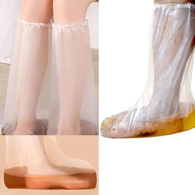 10 Pack Disposable Foot Spa Bags Instead of Pedi Spa Bath Tub Portable Waterproof Footbath Pedicure Water Bags for Tea Oil Pedicure Therapy Soak Skin Healing Ointment Herbal Feet Soak Travel