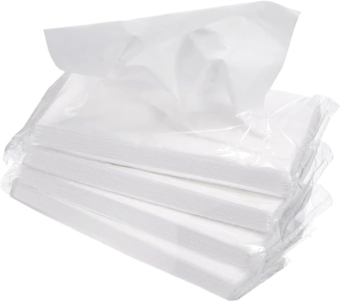 Car Tissue Refills, Auto Travel Tissue Packs, Facial Napkin Refills for Car Visor Tissue Holder - 3-Ply 36 Sheets/Pack - 4Packs