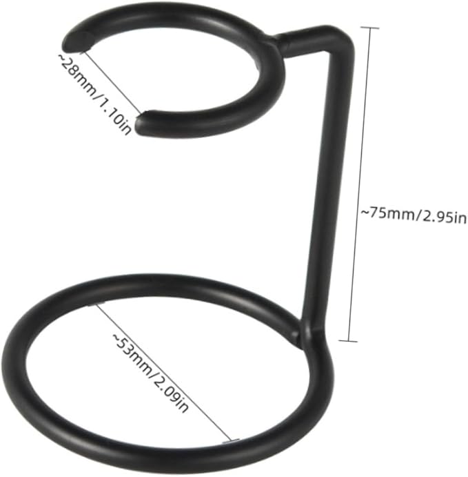 Portable Shaving Holder Rack Elegant Stand for Soap Bowl and Shaving Brush Beauty Tool Organizer for Home and Shop Use