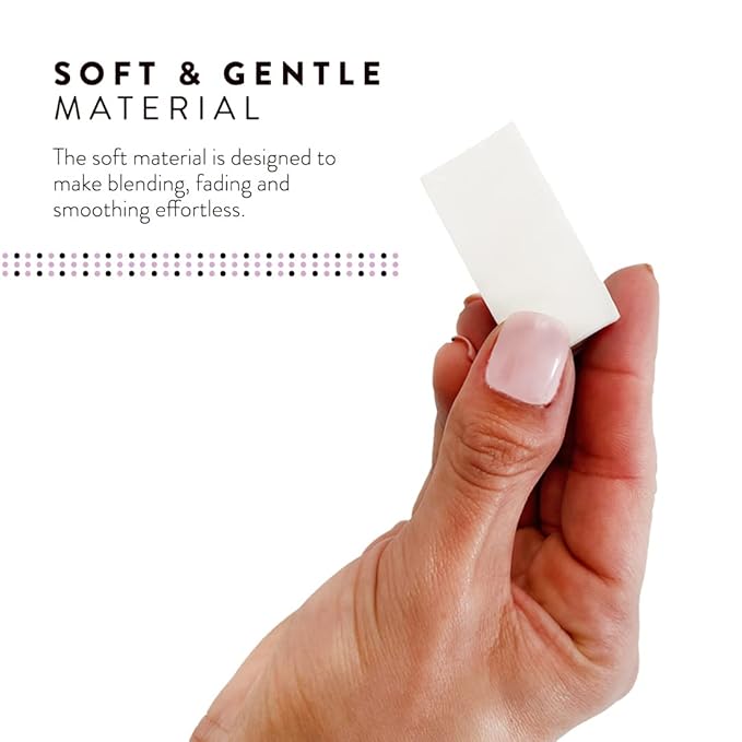 Artist's Choice 500 Pack Makeup Sponge Mini Applicator Wedges, Triangle Cosmetic Sponges for Foundation, Blush, Eye Shadow, Blending and Smoothing, Disposable, Latex Free