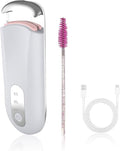 Heated Eyelash Curler for Natural Lashes 2-Level Adjustable Temperature Mini Electric Lash Curler Fast 3-Second Heat Up 24 Hours Long-Lasting Curl