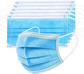 500 Pack Disposable Face Masks (5 Boxes, 100pcs/Box) Blue Face Masks for Protection