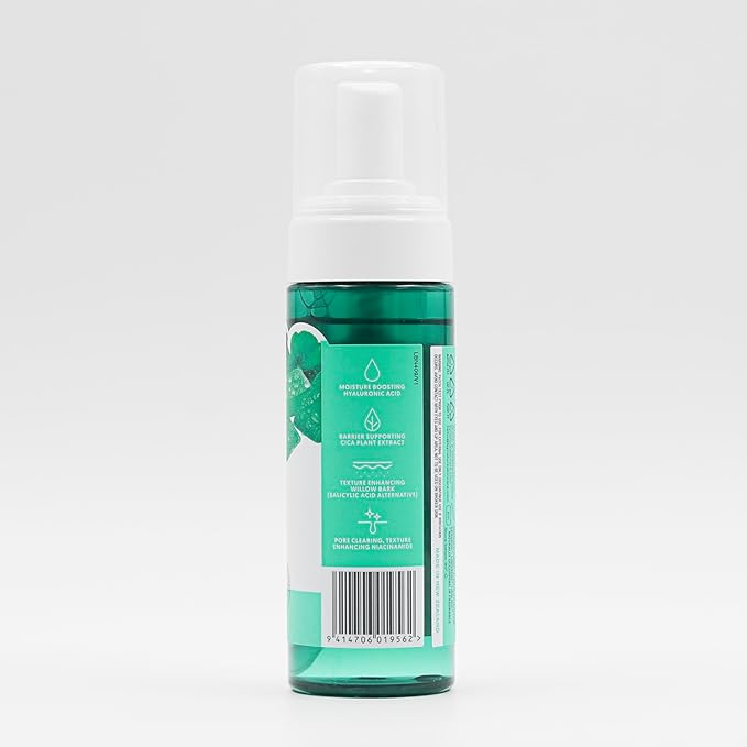 By Nature Foaming Cleanser with Hyaluronic Acid + Cica - Hydrating Face Cleanser For Bright and Fresh Skin - Skincare from New Zealand - 5 fl.oz