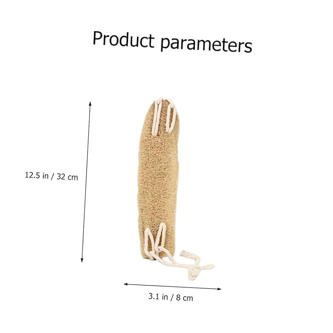 Comfortable Double-sided Exfoliating Bath Bands Loofah Back Brush Bath Body Strap Long Strap Body Cleaner