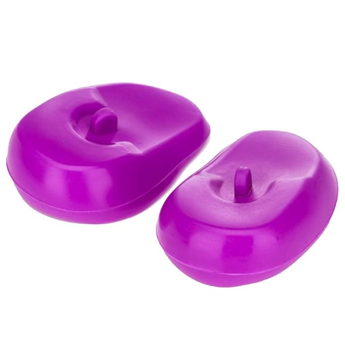 3 Pairs Waterproof Silicone Ear Covers Hairdressing Dye Coloring Ear Cover Earmuff Protectors Ear Cap Salon Hair Styling Tool for Hairdressing Shop and Home Personal Use (Random Color)
