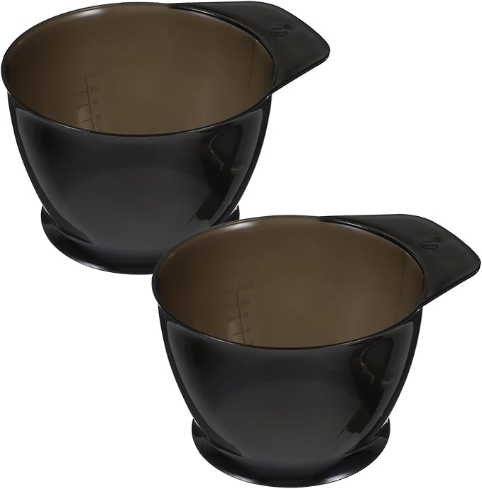 Hair Color Mixing Bowl 6.10 Inch Anti-Slip Hair Dye Bowl with Scale for Salon and Home Hairdressing Color Tinting and Oil Treatment