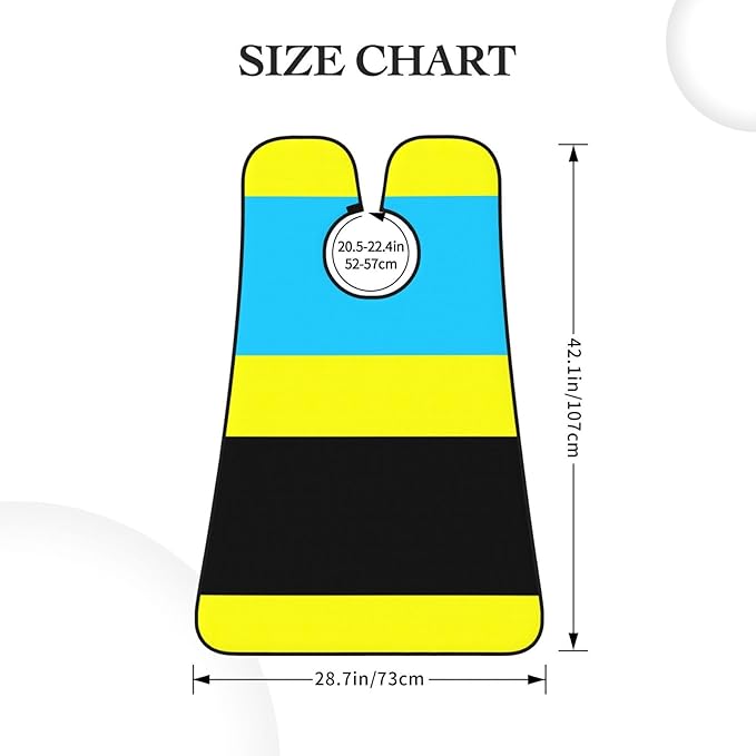 Flag Of The Sultanate Of Burongan Print Beard Bib Apron For Men, Beard Hair Catcher For Men Shaving Trimming,Beard Cape Cloth, Black